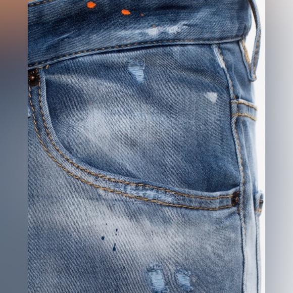 Dsquared2 Skater Mens Jeans Size 50/34 - Picture 4 of 12